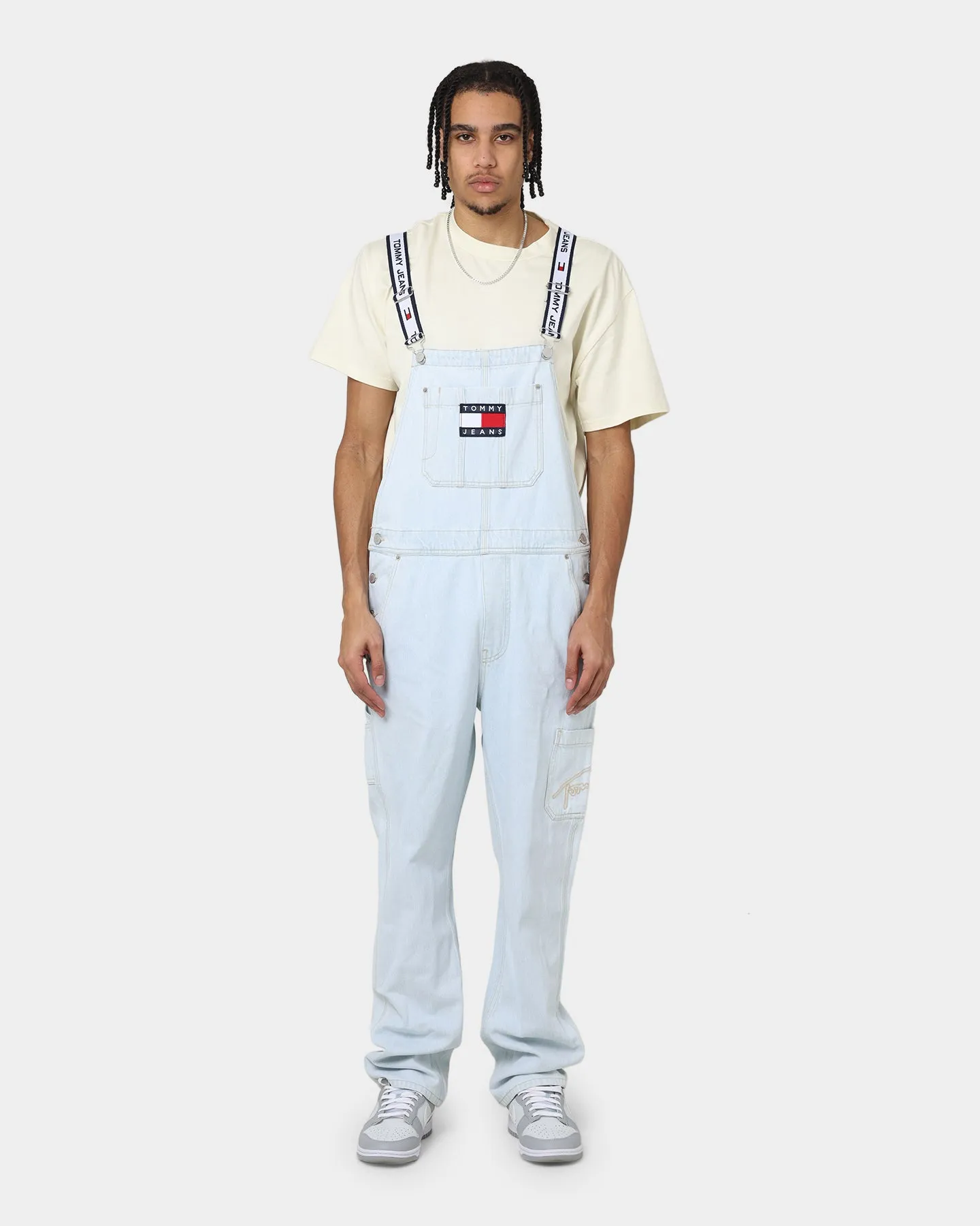 Tommy Jeans Denim Dungarees Denim Light