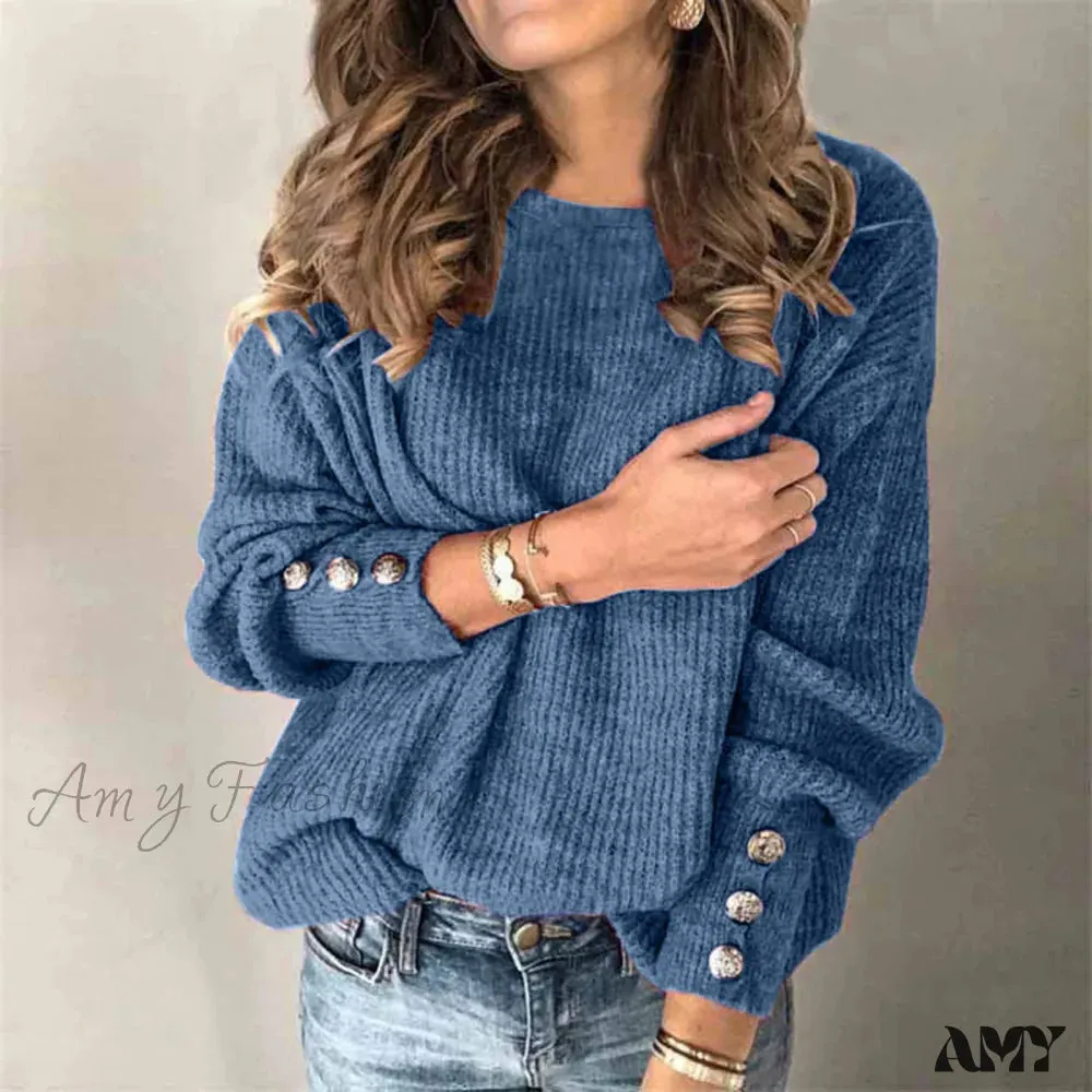 Turtleneck Fall Winter Warm Knitted Long Sleeve Plus Size Sweater