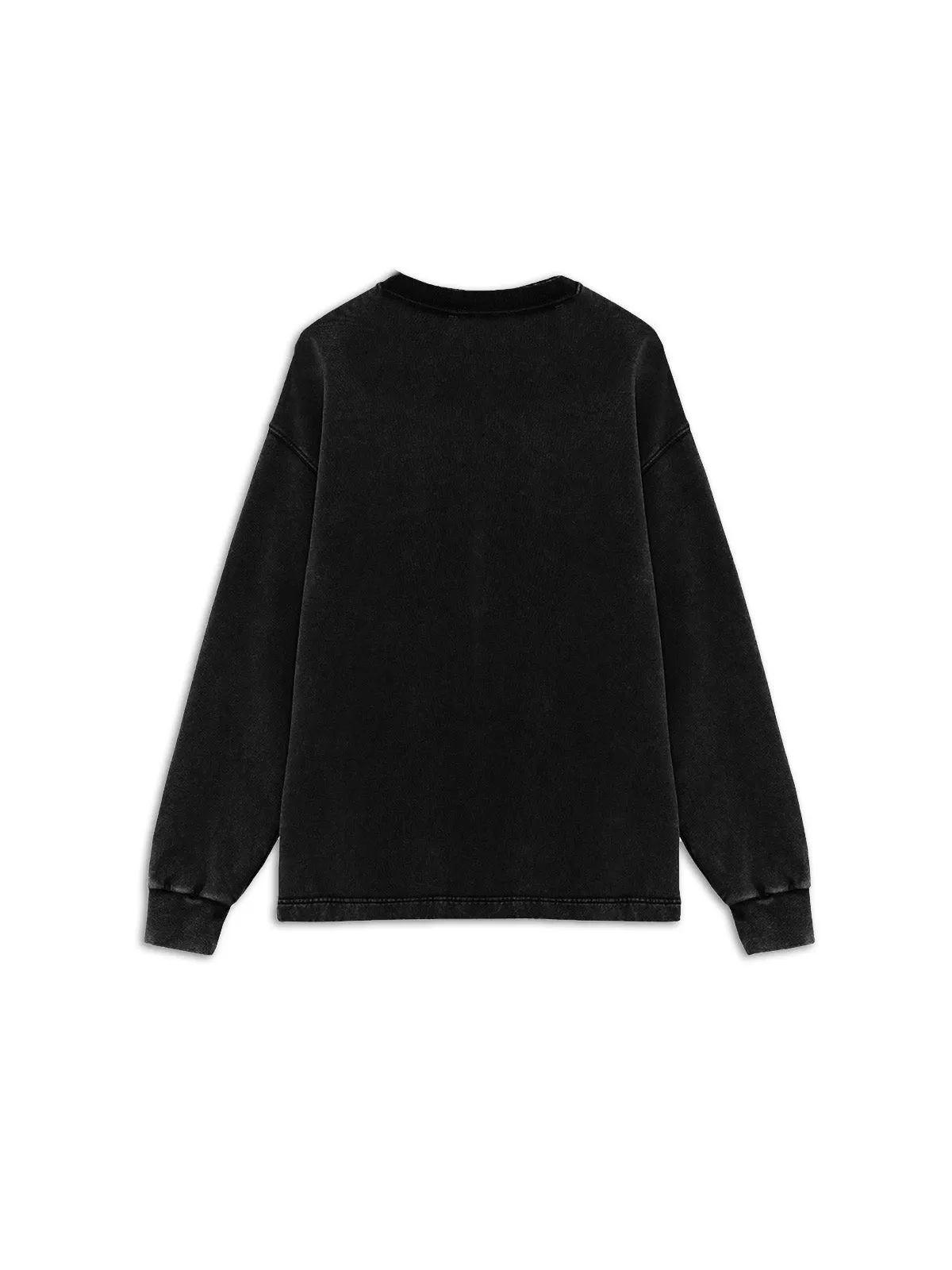 UNREAL Signature Crewneck Jet Black