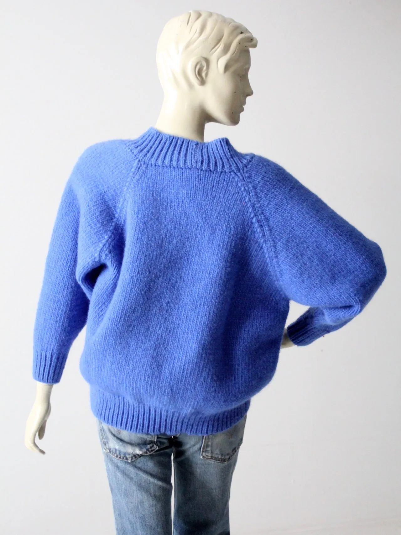 vintage hand-knit sweater