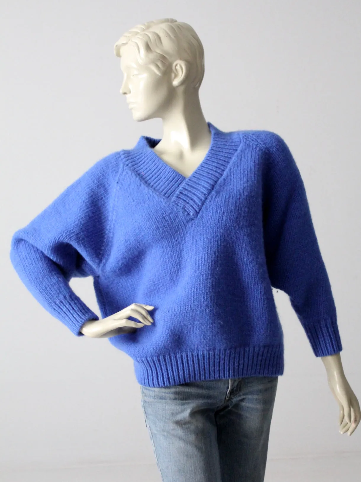 vintage hand-knit sweater