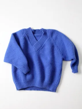 vintage hand-knit sweater