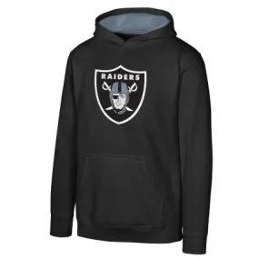 Youth Las Vegas Raiders Prime Fleece Hoodie- Black