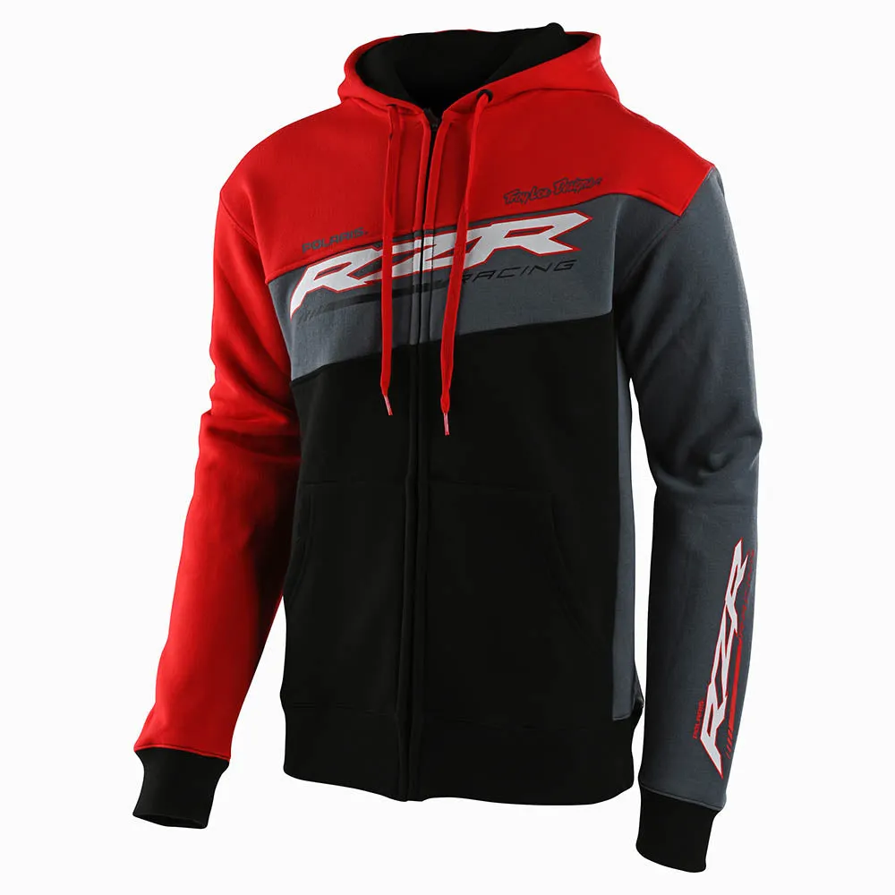 Zip Up Hoodie TLD Polaris RZR Black / Red