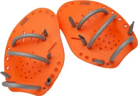 Zoggs Matrix Hand Paddles Orange/Grey | Buy Zoggs Matrix Hand Paddles Orange/Grey here | Outnorth